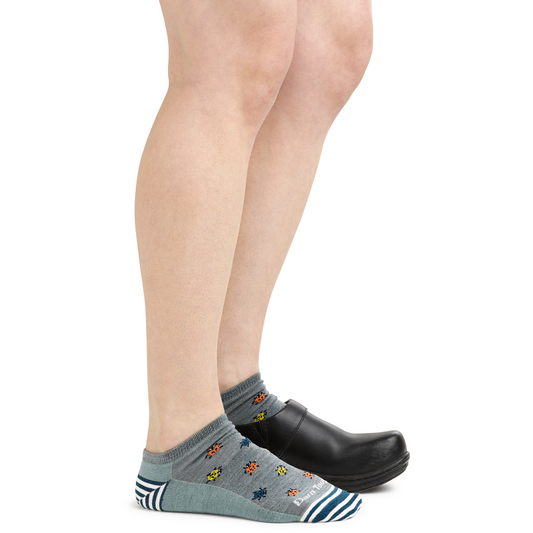 Darn Tough - Lucky Lady No Show Lightweight - Women's - Seafoam