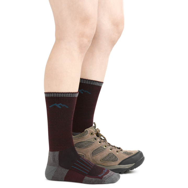 Darn Tough - Women's Hunter Boot Lightweight With Cushion - Burgundy