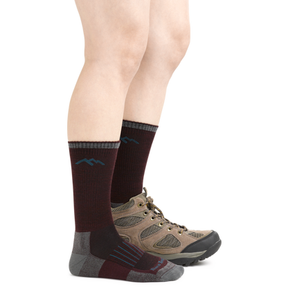 Darn Tough - Women's Hunter Boot Lightweight With Cushion - Burgundy