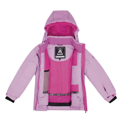 Kamik - Aura Girls Winter Jacket - Violet/Fuschia