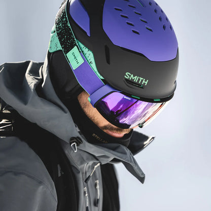 Smith - Vantage 2 Mips Helmet - Matte Black/Ultraviolet/Emerald City
