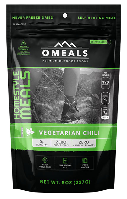 Omeals - Vegetarian Chili 8oz - Vegetarian Chili