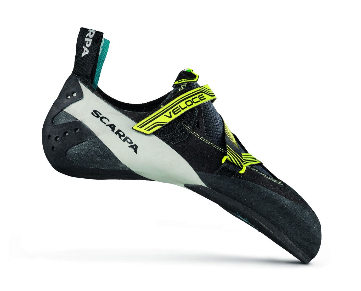 Scarpa - Veloce Men's Climbing Shoe - Black/Yellow