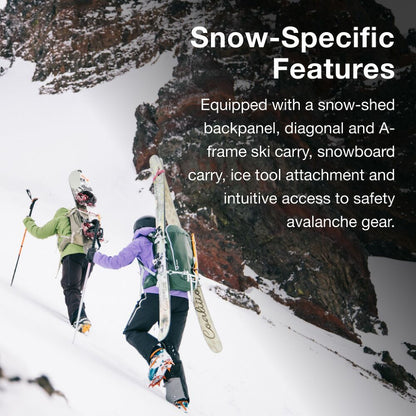 Osprey - Sopris 32 Snow Pack - Magma Brown