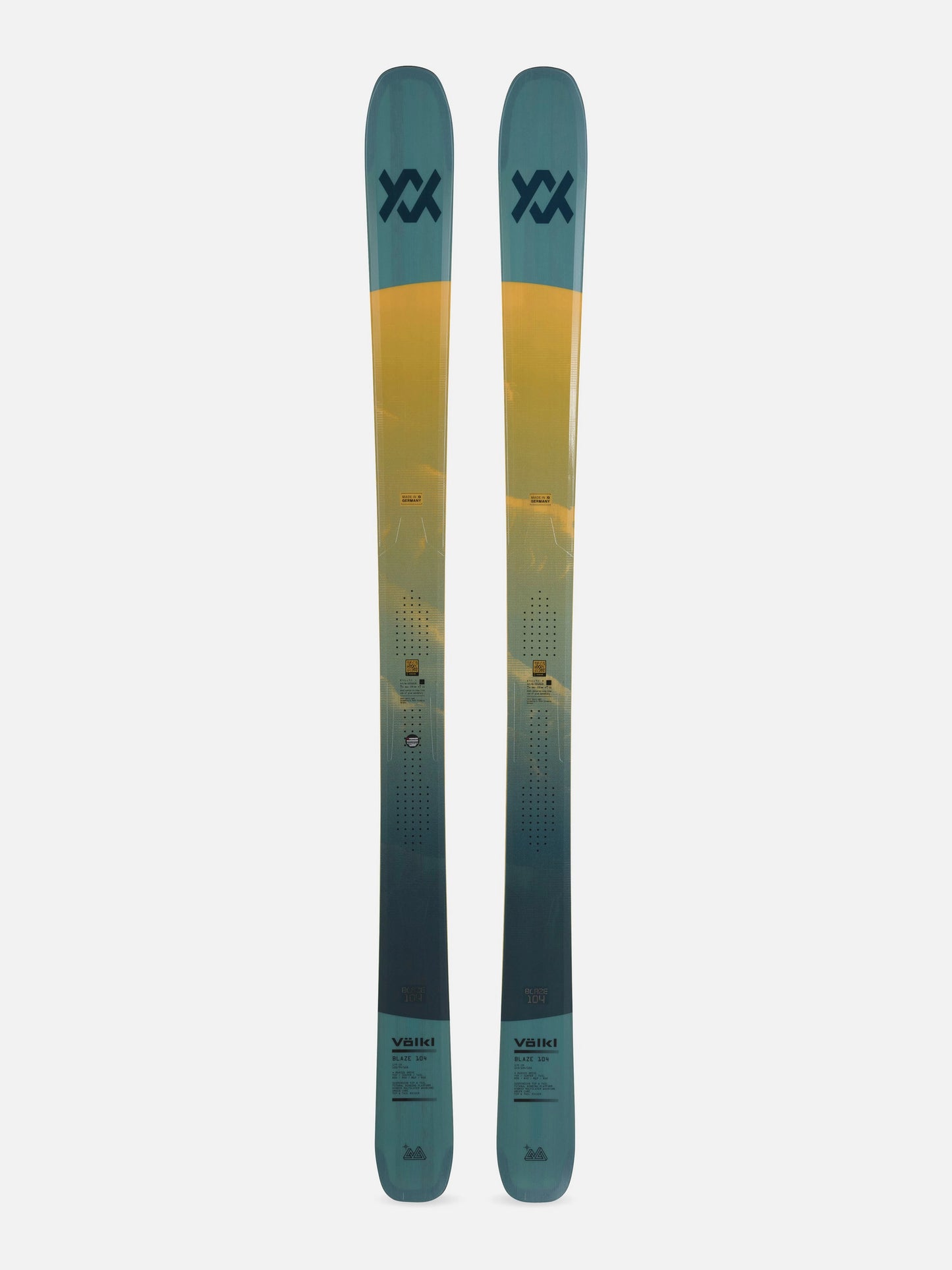 Volkl - Blaze 104 Ski - Teal