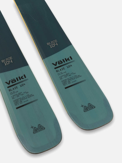 Volkl - Blaze 104 Ski - Teal