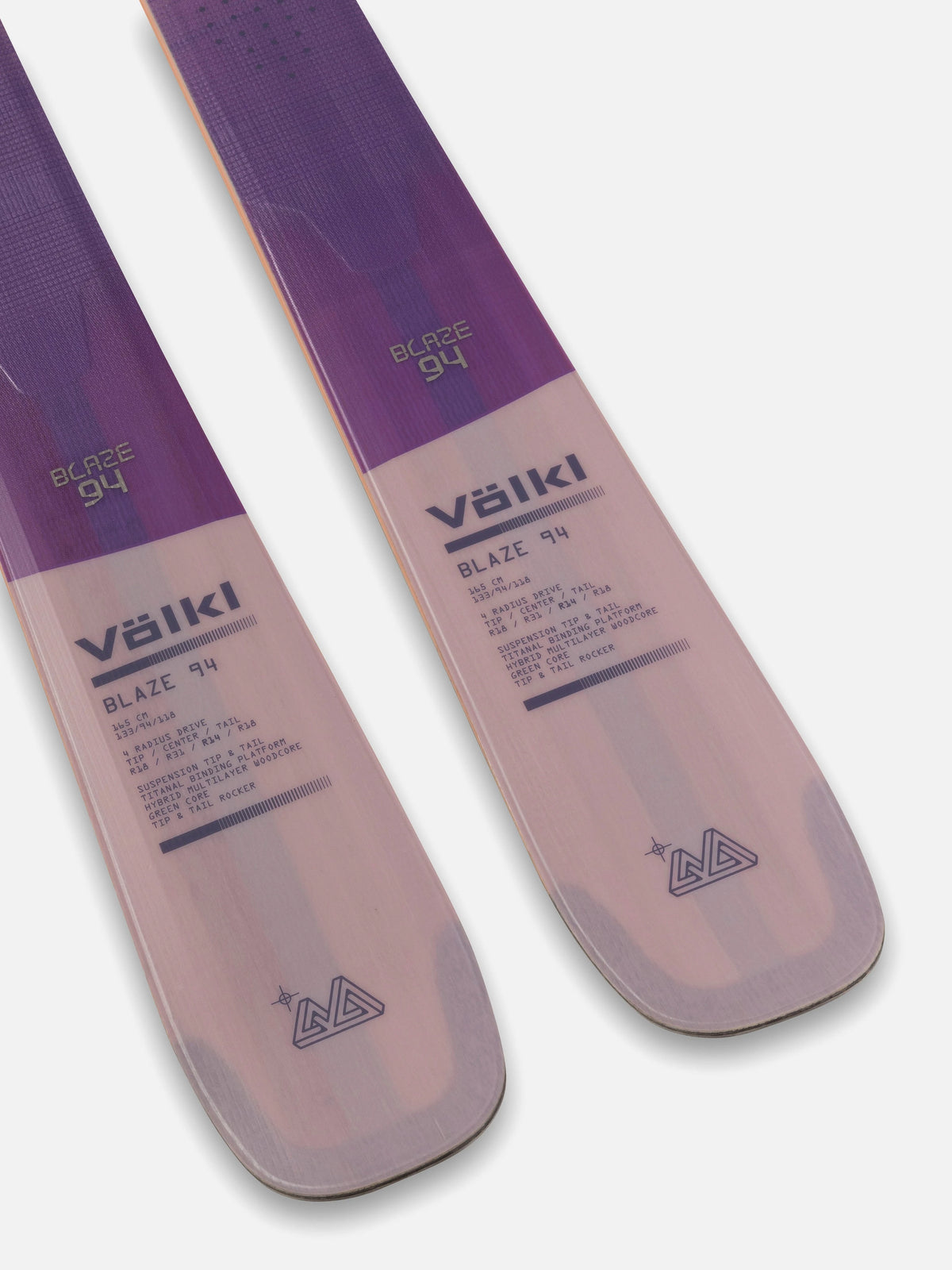 Volkl - Blaze 94 Ski - Rose