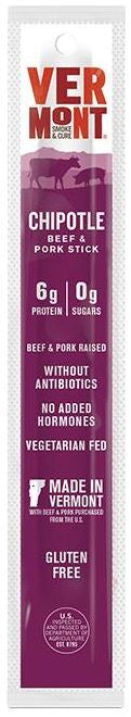Vt Smoke and Cure - Chipolte Realstick Beef Pork