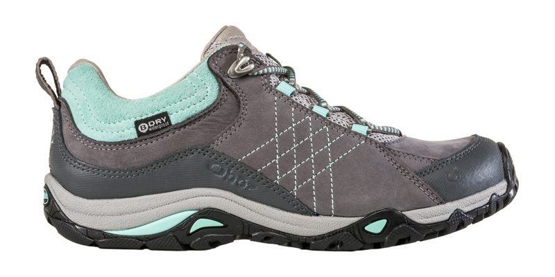 Oboz - Sapphire Low Waterproof - Women's - Charcoal / Beach Glass