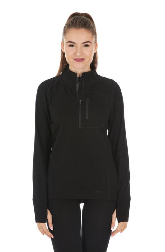 Minus 33 - Wilderness Women's 1/4 Zip - Black
