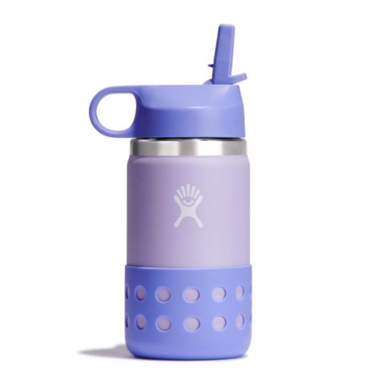 Hydro Flask - 12oz Kids Wide Mouth with Straw Lid - Wisteria