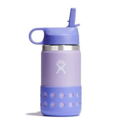 Hydro Flask - 12oz Kids Wide Mouth with Straw Lid - Wisteria