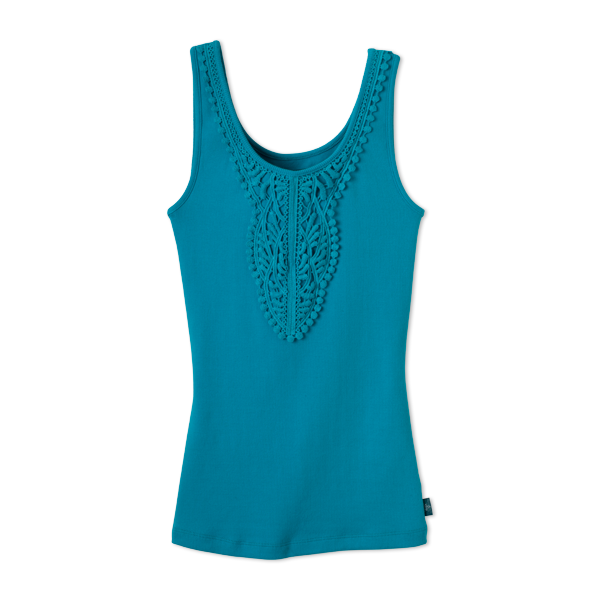Prana - Alba Tank - Deep Cyan