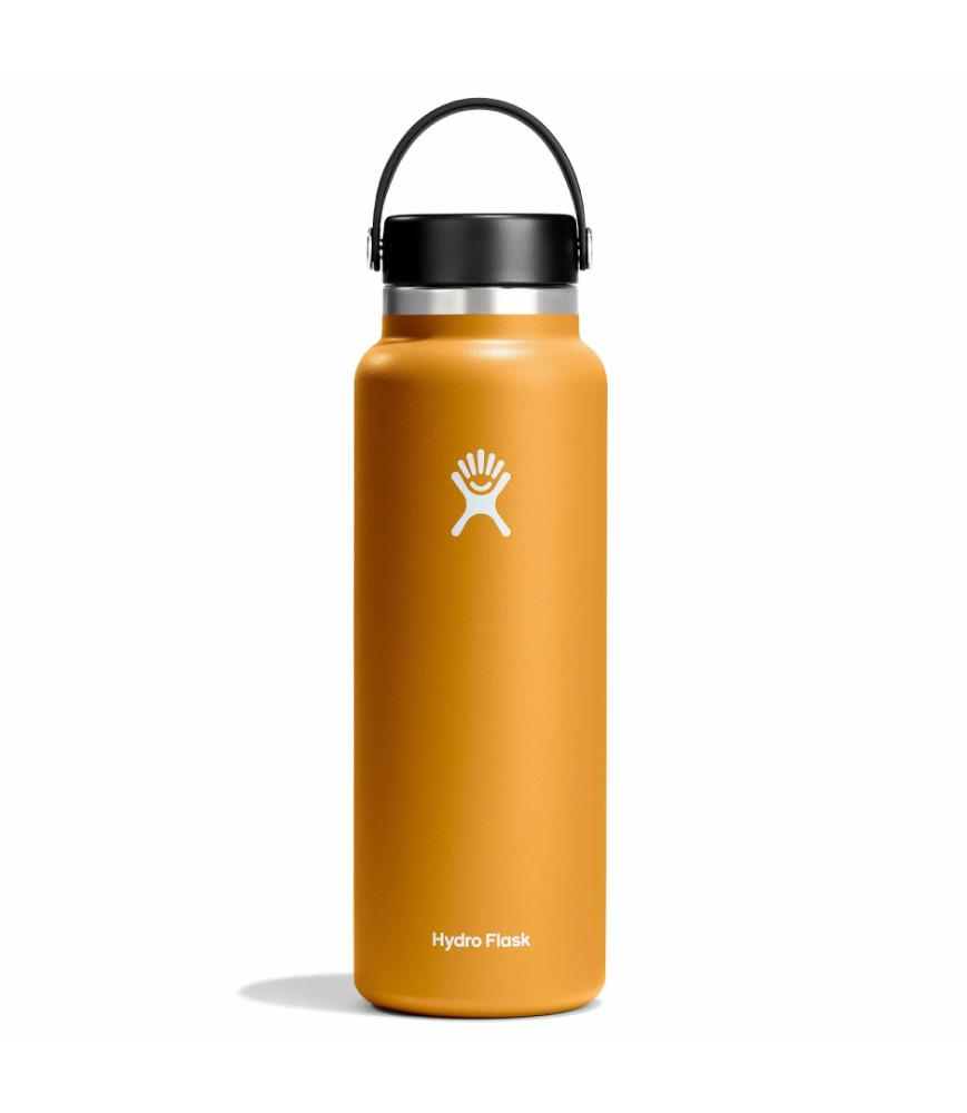 Hydro Flask - 40oz Wide Mouth Flex Cap - Black