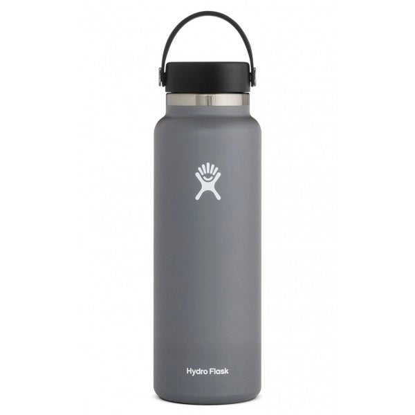 Hydro Flask - 40oz Wide Mouth Flex Cap - Black