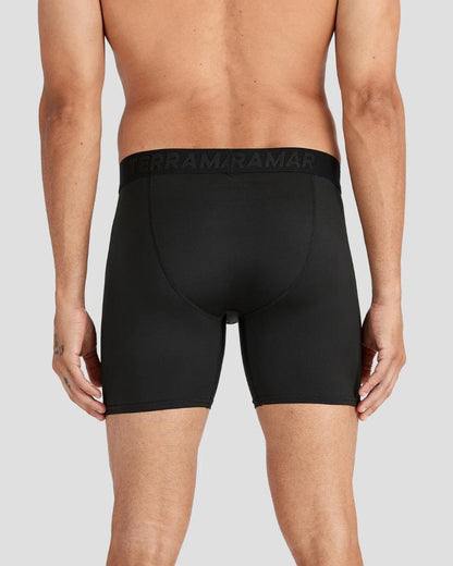 Terramar - Pro Jersery Boxer Briefs - Men's - Black