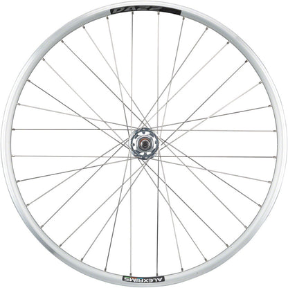 Quality Wheels - Value Double Wall Series Track Rear Wheel - 700, 10 x 1 x 120mm, Rim Brake, Fixed/Freewheel, Silver, Clincher, Sealed