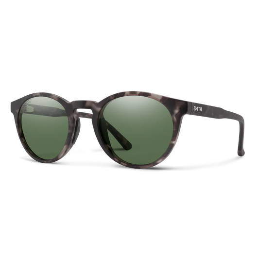 Smith - Westward - Matte Gray Tortoise; ChromaPop Polarized Gray Green