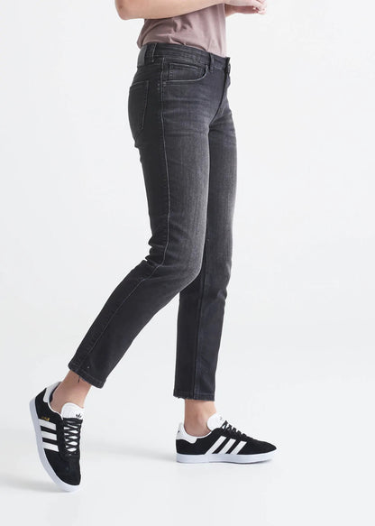 Duer - Performance Denim Girlfriend - Heritage Blue