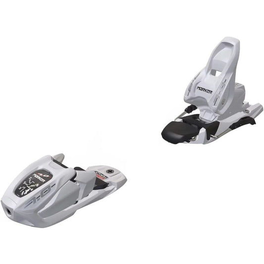 Marker - Free 7 Jr Bindings - White / Silver