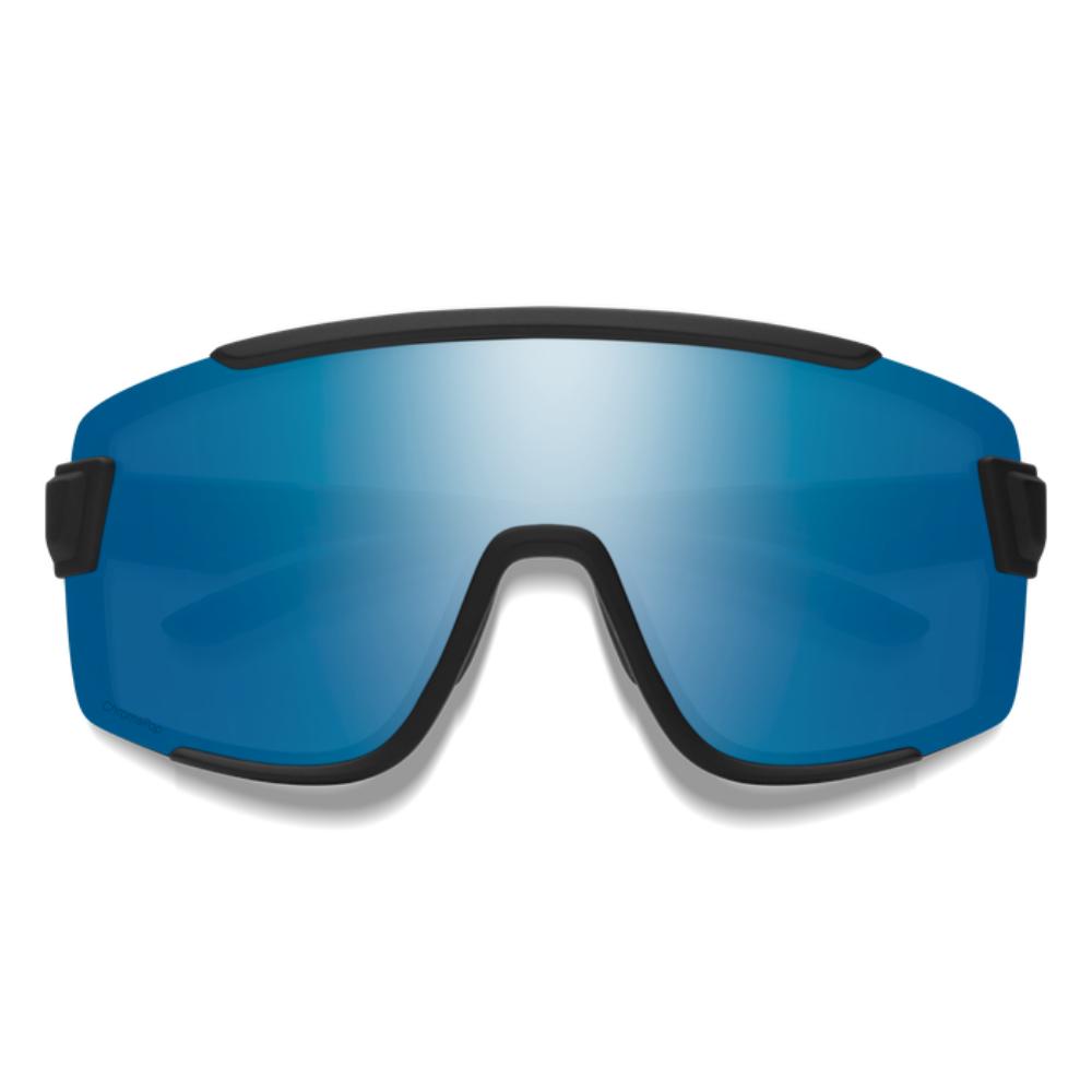Smith - Wildcat - Black; ChromaPop Polarized Blue Mirror