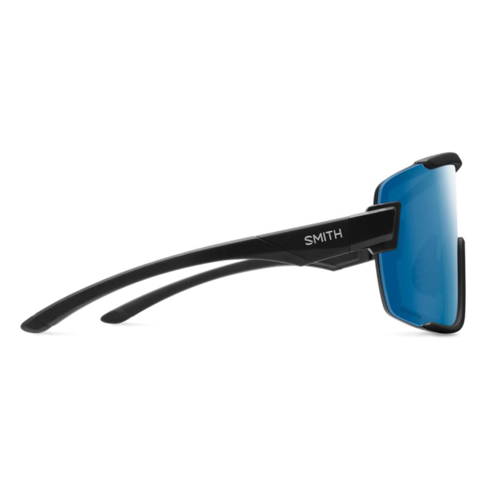 Smith - Wildcat - Black; ChromaPop Polarized Blue Mirror