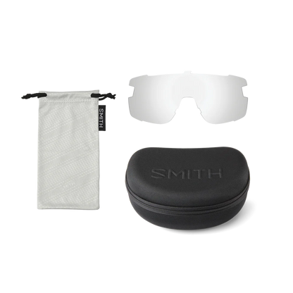 Smith - Wildcat - Black; ChromaPop Polarized Blue Mirror
