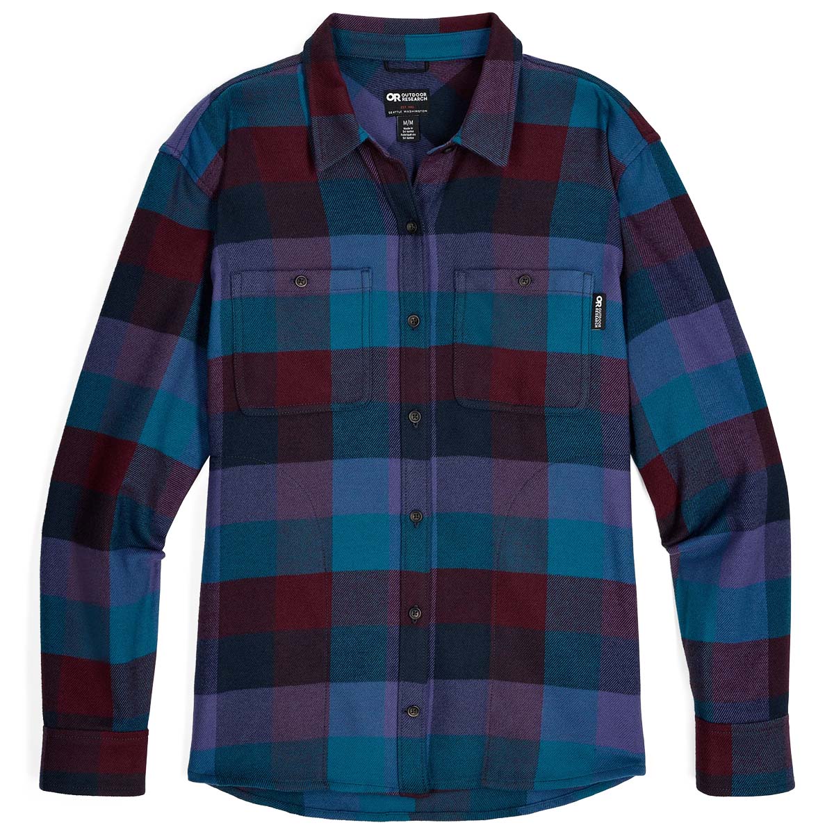 Outdoor Research - Feedback Flannel Twill Shirt - Women's - Winterberry Plaid