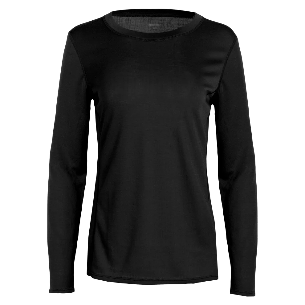 Polarmax - Women's Double Layer Crew - Black