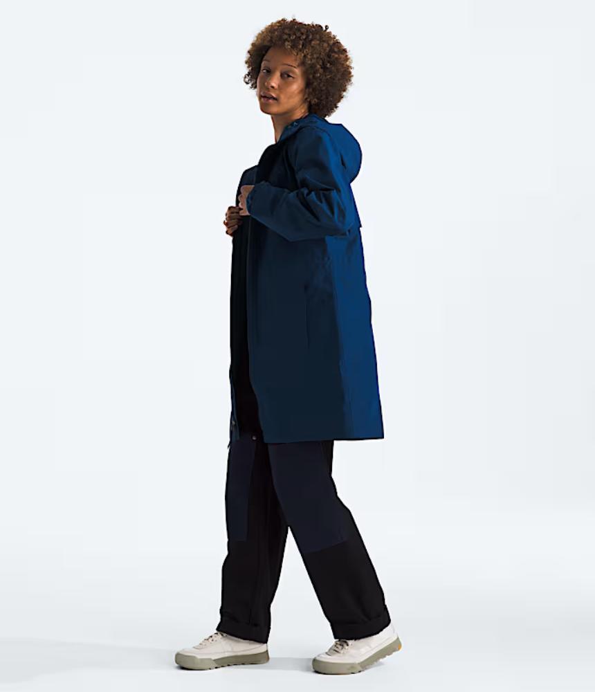 The North Face - Daybreak Mid Rain Parka - Women's - Estate Blue