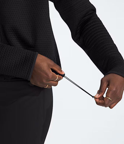 The North Face - Dotknit Thermal Full Zip Hoodie - Women's - Tnf Black