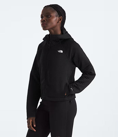 The North Face - Dotknit Thermal Full Zip Hoodie - Women's - Tnf Black