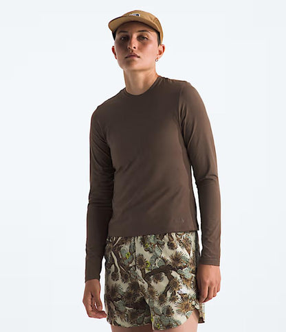 The North Face - Dune Sky Long Sleeve - Women's - Smokey Brown