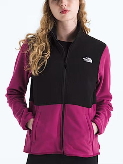 The North Face - Plus Glacier Fleece Jacket - Women's - Duck Green-Deep