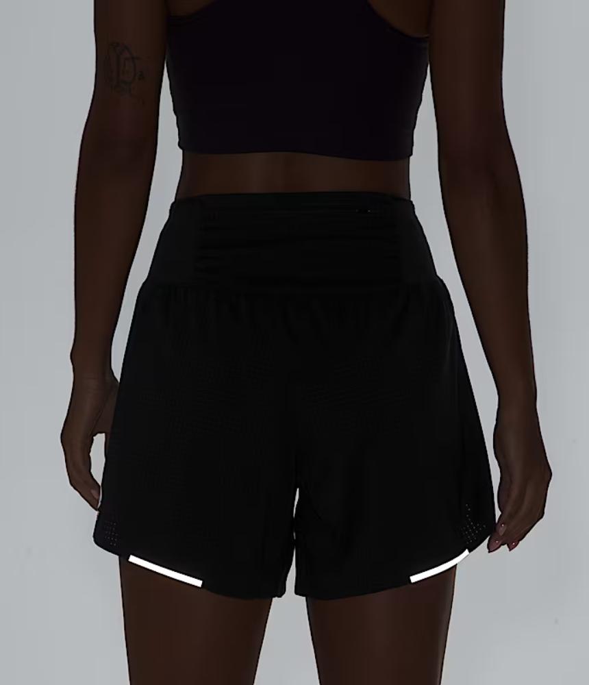 The North Face - Summit Pacesetter 5in Short - Women's - Galactic Blue-D