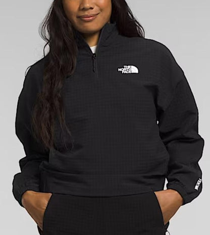 The North Face - Tekware Grid 1/4 Zip - Women's - TNF Black-NPF