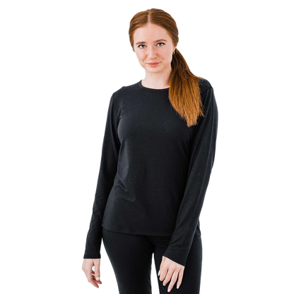 Polarmax - Women's Micro Fleece Crew - Black