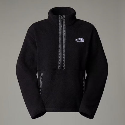 The North Face - TNF Fleeski 1/4 Zip Pullover - Women's - White Dune