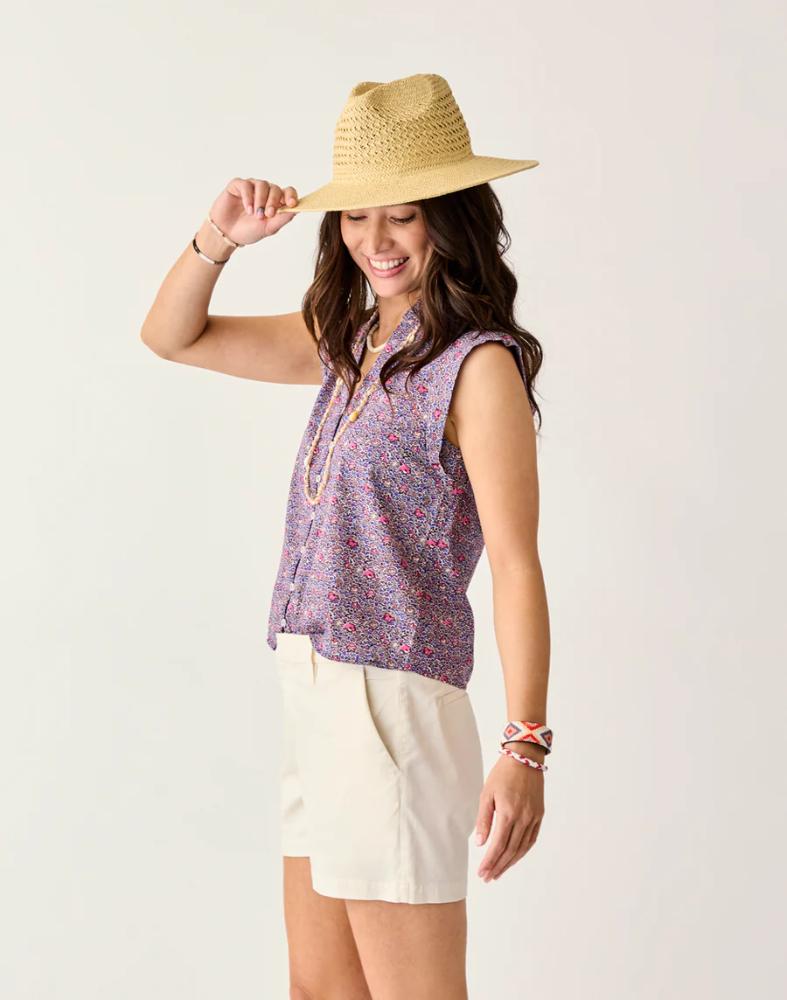 Carve Designs - Reagan Top - Women's - Rum Floral