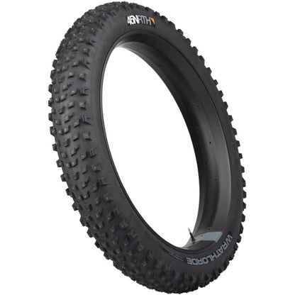 45NRTH - Wrathlorde Tire 26 x 4.2 Tubeless Folding Black 120tpi 300 XL Concave Carbide Aluminum Studs