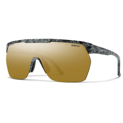 Smith - XC - Matte Gray Marble; ChromaPop Polarized Bronze Mirror
