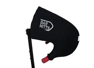 Bar Mitts  - Road Pogie for Internal Cables - Black