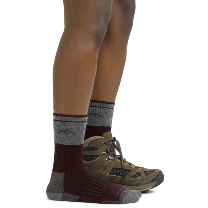 Darn Tough - Women's Hunter Boot Heavyweight With Full Cushion - Burgundy