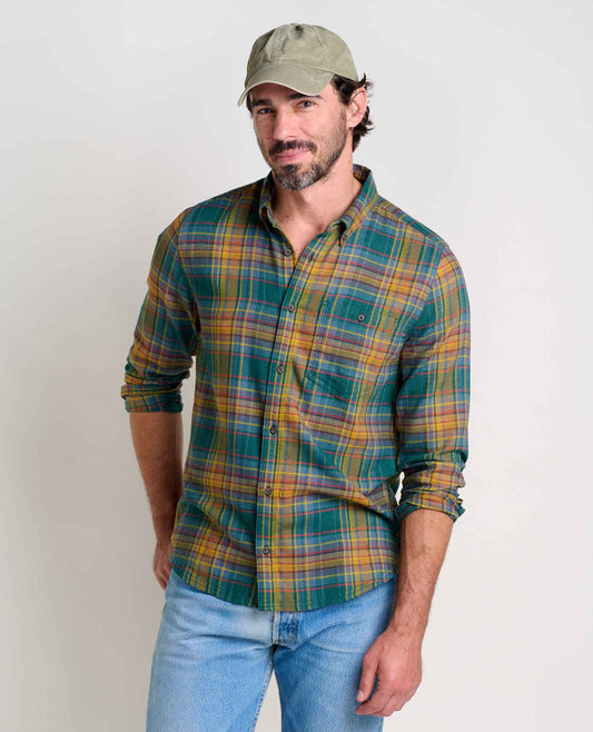 Toad and Co - Airsmyth Long Sleeve Shirt - Cabin Multi Madras
