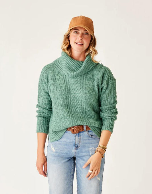 Carve Designs - Field Sweater - Women's - Forest Heather