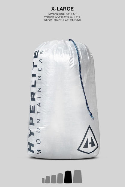 Hyperlite Mountain Gear - DCF8 Ultralite Stuff Sack - White
