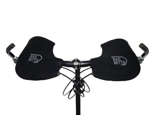 Bar Mitts - Flat Bar Pogies - Black