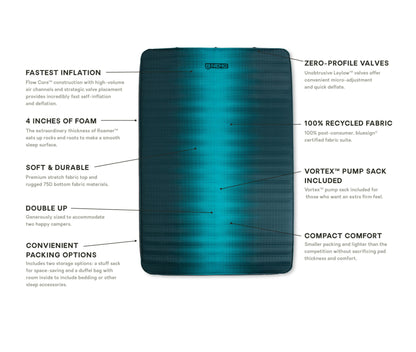 Nemo - Roamer Self-Inflating Double Sleeping Pad