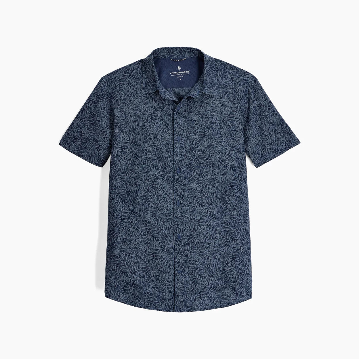 Royal Robbins - Amp Lite II Short Sleeve - Men's - Naval Frond Pt