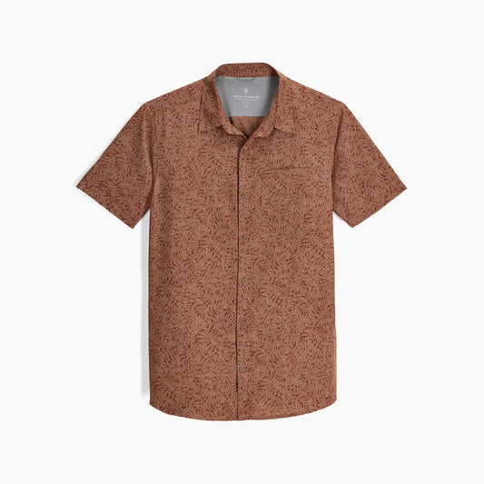 Royal Robbins - Amp Lite II Short Sleeve - Men's - Mahogany Frond Pt